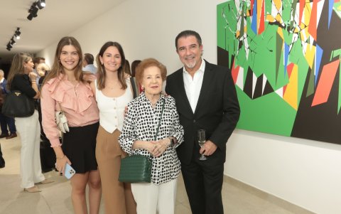 Milena Roseney, Ana Carina Borges, Alda DePrati y Chiqui Castro.