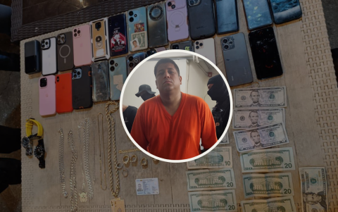 Alias Alan fue detenido en una narcofiesta en Milagro, el pasado 23 de agosto.