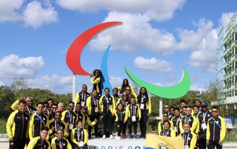 La delegación tricolor ya se encuentra en París para los Juegos Paralímpicos.