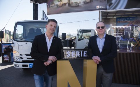 Andrés Valencia y Daniel Tugendhat. de General Motors.