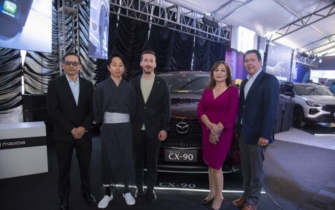 Miguel Sandoval, Yuto Katagiri, Juan José Varea, Gloria Navas y Marcelo González, de Maresa.