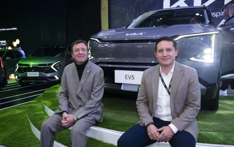 José Antonio Errazuriz y Santiago Guevara, de Kia.