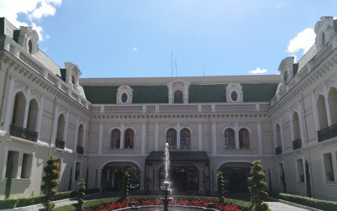 En el Palacio de Najas actualmente funciona la Cancillería. Los recorridos son los jueves.