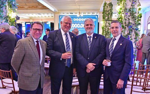 Germán Lince, Jorge Roca, Óscar Illingworth y Marcelo Torres.