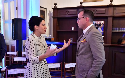 María Alejandra Muñoz y Andrés Jungbluth.