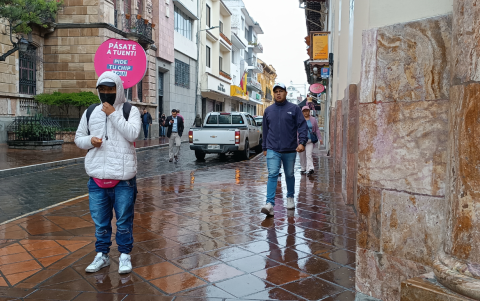 Cuenca amaneció por segundo día consecutivo con una espesa bruma que hizo que el aire sea poco saludable