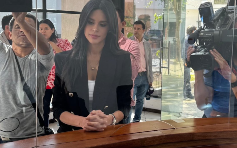 La asesora presidencial Diana Jácome presentó una denuncia electoral contra Abad.