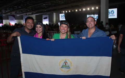 Elías Alcívar, Adriana Freire, Alexandra Rivera y Jorge Meléndez.