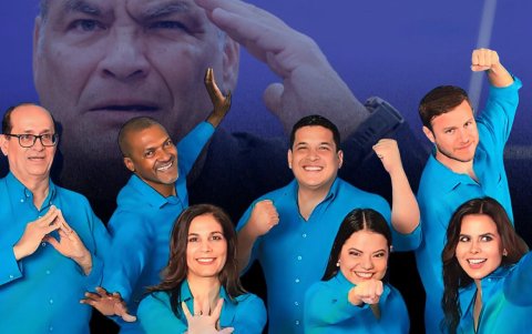 Franco Loor es uno de los siete integrantes de la Liga Azul promovida por el correísmo en las elecciones de 2023.