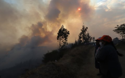 Incendios persisten en la capital