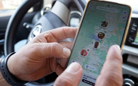 Por seguridad, los conductores comparten su ubicación en tiempo real.
