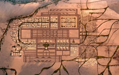 Terreno donde será construido el aeropuerto más grande del mundo