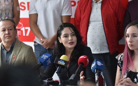 Verónica Silva fue candidata a la Vicepresidencia en las pasadas elecciones de 2025..