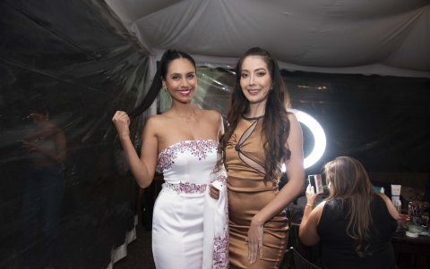 Stephania  y María Belén Jaramillo.