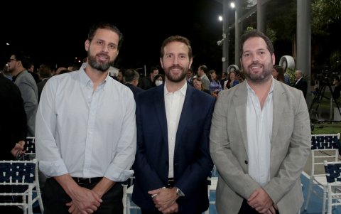 Sergio Álava, César Moral y Diego Ortega.