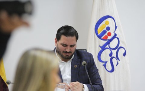 El presidente del Consejo de Participación, Andrés Fantoni.