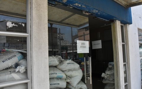 Herramienta.  En algunas unidades, se ven los saquillos que servían de resguardo de los criminales cuando las UPC del país fueron atacadas.