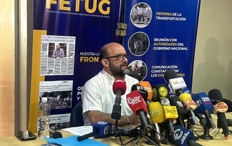 Christian Sarmiento, presidente de la Fetug, también se refiri´ó al tema