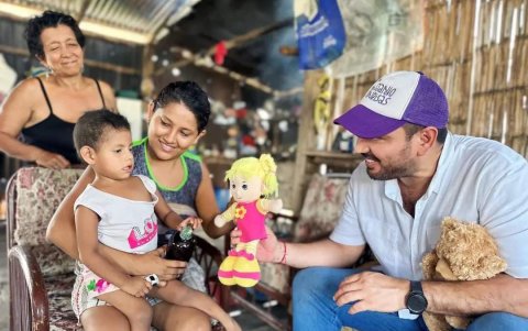 La fundación trabaja por las familias.