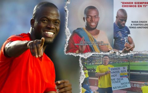 Enner Valencia también golea en los memes.
