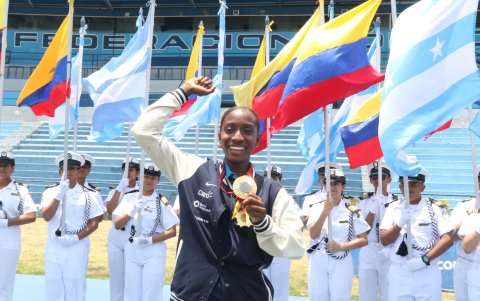 Rodríguez y el Oro de los Juegos Paralímpicos en Guayaquil.
