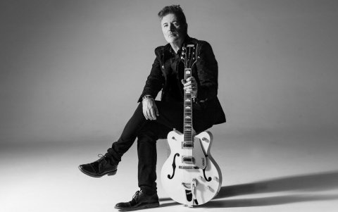 Fotografía que aparece en la caratula del álbum 'Undotrecua' de Miguel Mateos, del año 2019