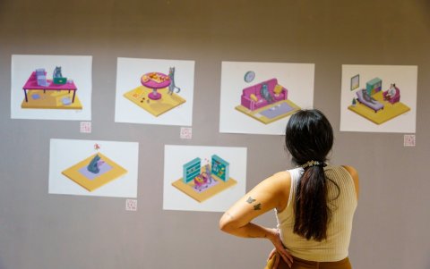 RA permite a los espectadores profundizar en cada obra