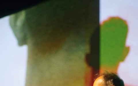 El director Manolo Sarmiento durante la inauguración de la edición 23 del Festival EDOC, en el Teatro Capitol.