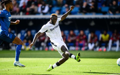 Victor Boniface fue el jugador del partido con una asistencia y dos goles