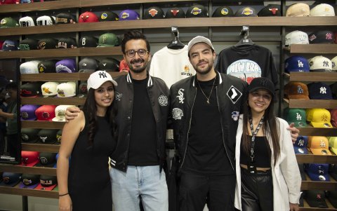 Barbara Arboleda, Santiago Cifuentes, José David Serrano y Susana Alarcón.