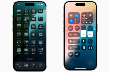 Los usuarios pueden elegir entre efectos claros, oscuros o matizados. El Centro de Control ha sido rediseñado para brindar fácil accesos.