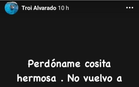 Mensaje de Troi Alvarado.