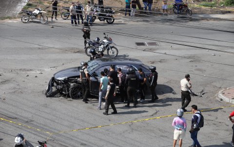 Dos muertos son el resultado de un tiroteo en la vía a Daule.