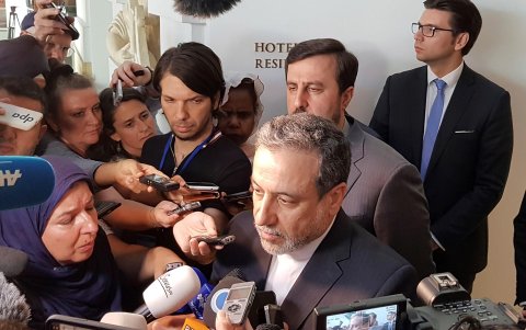 El ministro de Exteriores iraní , Abas Araqchi.