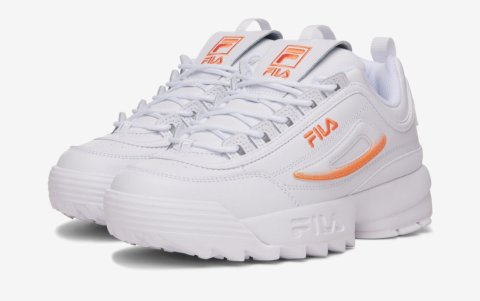 Fila Disruptor II Premium, modelo inspirado en un estilo clásico de FILA lanzado por primera vez en 1998.