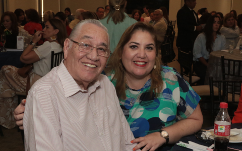 Alexis Jijón y su hija Angie.