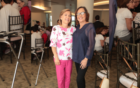 Cecilia Vidal y Ana María Torres.