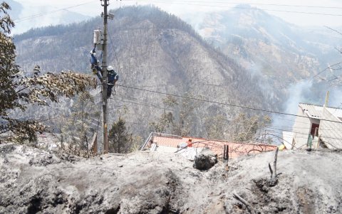Bellavista ha sido afectada por los incendios forestales en Quito.