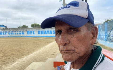 Sergio Polanco directivo de la liga Félix Calle de Guayaquil.