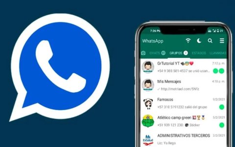 Referencial de WhatsApp Plus.