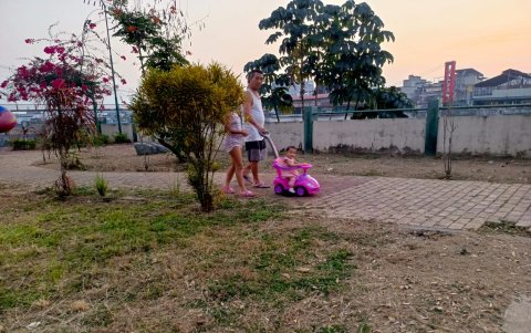Hecho. En el parque lineal se registran diferentes falencias y pocos son los que lo visitan.