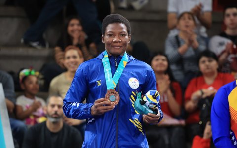 Génesis llegó a París como medallista de Juegos Panamericanos 2023.