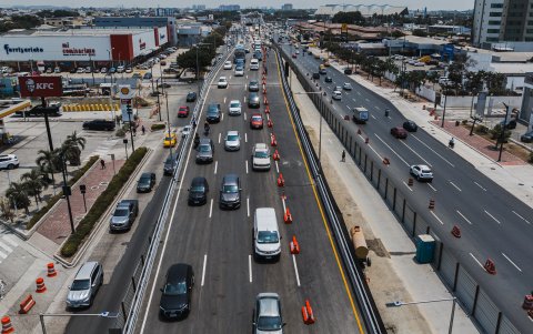 En el puente funcionará un carril contraflujo en sentido sur-norte.