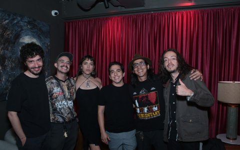 Camilo Pérez,  Jim Fabre, Maria Maldonado, Juan Javier Mata,  Josué Lino y Ernesto López