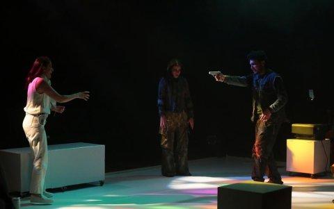 Actores de la obra 'Las cosas que perdimos en el fuego'.