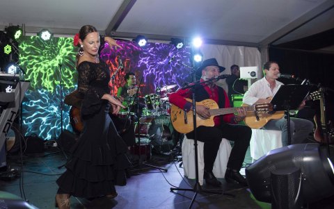 El opening estuvo a cargo de Amaia Lucena, quien presentó un soberbio baile flamenco.