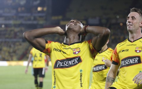 Reasco solo pudo anotar un gol en LigaPro 2024 con la camiseta de Barcelona