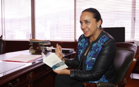 Gabriela Rivadeneira fue presidenta de la Asamblea Nacional.