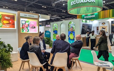 62 empresas ecuatorianas participan en Fruit Attraction en Madrid, España.