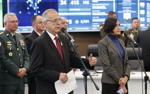 El ministro de Defensa de Colombia, Iván Velásquez Gómez.